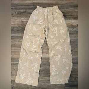 Abercrombie & Fitch Pull-on Linen Wide Leg M